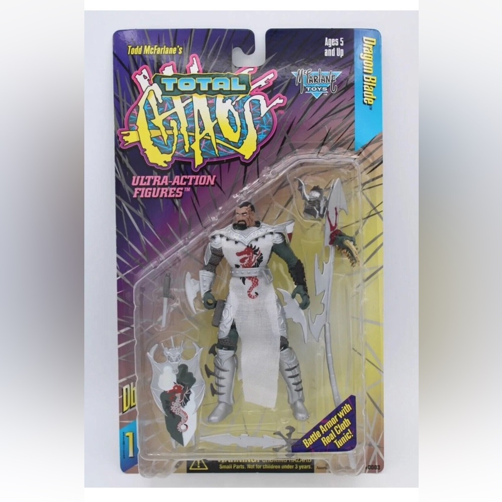 TOTAL CHAOS Ultra-Action Figure Series 1 Dragon Blade